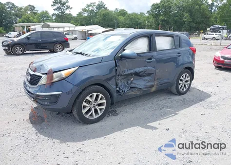 2016 Kia Sportage Lx from USA, damaged, VIN KNDPB3AC5G7824502